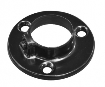 SHOP LINE AC510-0-1-CZA Końcówka mocująca ROZETKA, czarny