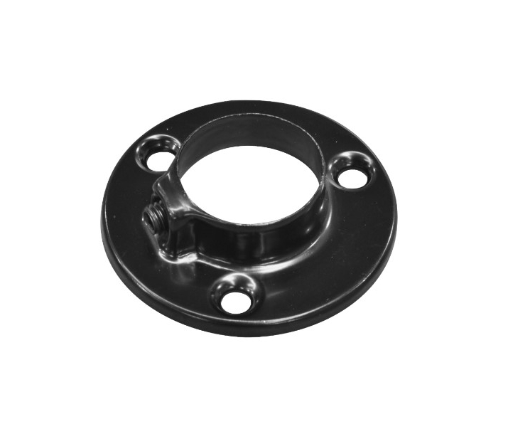 SHOP LINE AC510-0-1-CZA Końcówka mocująca ROZETKA, czarny