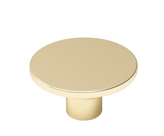 Gałka meblowa ZnAL Złoto matowe  ASTRO Nomet