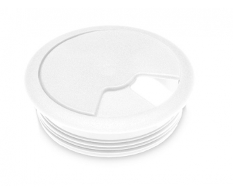 Przepust kablowy Fi60 biały B