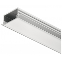 HAFELE Profil wpuszczany, Loox 1190 do taśm LED 10mm, h6,5 opal 2,5m