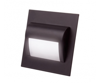 DESIGN LIGHT STEP-CZ-40K-01 STEP LED oprawa czarna 1,4W 12VDC barwa neutralna