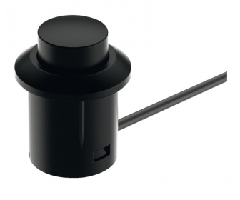 HAFELE 833.89.108 Przełącznik naciskowy d 12/h 13,5 czarny