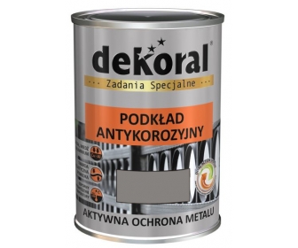 Dekoral Podkład Antykorozyjny Szary 0,9L 