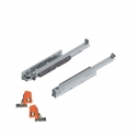 Zestaw prowadnic pełen wysuw MOVENTO BLUMOTION S 500mm, 40kg, cynkowany, BLUM 760H500S + sprzęgła T51.7601