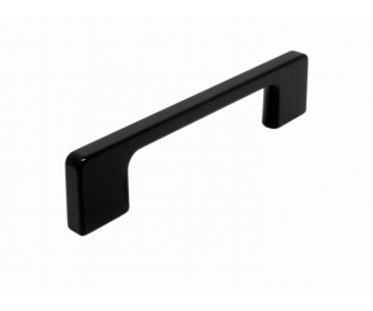 Uchwyt meblowy ZnAL czarny mat 128mm  TECHNO Nomet