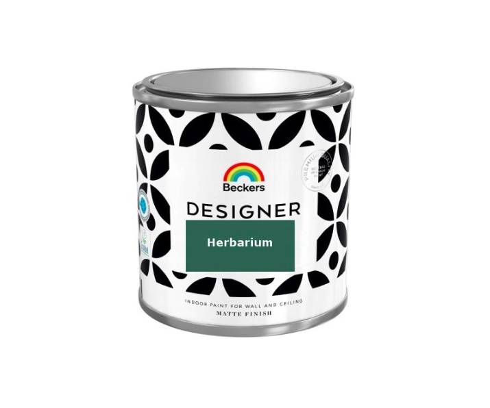 Farba Beckers Designer ceramiczna matowa HERBARIUM 2,5L