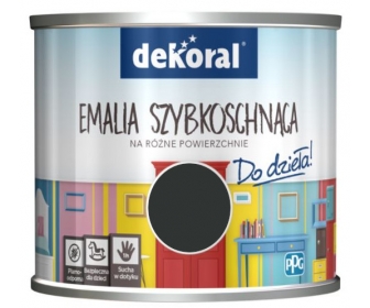 Dekoral Express Top Czarna Magia 0,5L emalia akrylowa do drewna i metalu