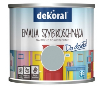 Dekoral Express Top Siwy Dym 0,5L emalia akrylowa do drewna i metalu