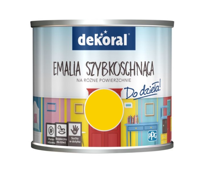 Dekoral Express Top Słoneczny Patrol 0,5L emalia akrylowa do drewna i metalu