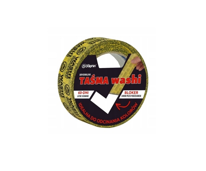 BLUE DOLPHIN Taśma Washi Tape ORGINAL 35mmx25m