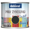 Dekoral Express Top Czarna Materia Mat 0,5L emalia akrylowa do drewna i metalu