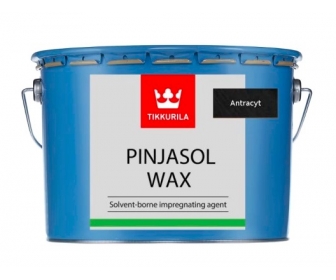 Tikkurila Impregnat do drewna woskiem Antracyt 3l