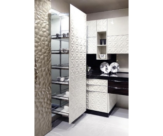 PEKA 001.40.KPL/B DISPENSA ARENA STYLE 1900-2300/ 500/ 6/ biały, pojemne cargo do szaf kuchennych