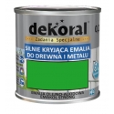 Dekoral Emakol Zielono-Żółty Połysk 0,9L silnie kryjąca emalia do drewna i metalu