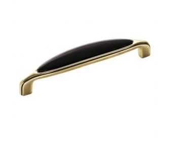 ARTE 15178P128BA.07 Uchwyt ceramiczny COSMOPOLITAN 144x25 128, stare złoto