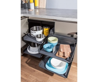 PEKA 05.0453.KPL/A Magic-Corner Comfort Libell 900/ 500/ prawy/ antracyt