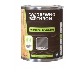 DREWNOCHRON Impregnat Gruntujący 4,5L do surowego drewna