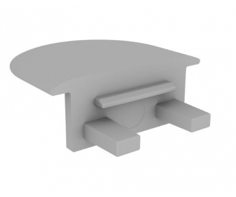 DESIGN LIGHT Zaślepka do INLINE MINI, SZARA