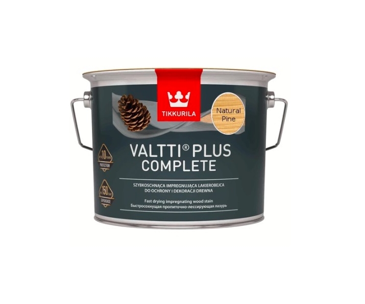 Tikkurila Valtti Plus Complete lakierobejca Natural Pine 5L
