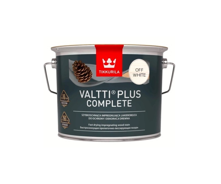 Tikkurila Valtti Plus Complete lakierobejca Off White 750ml