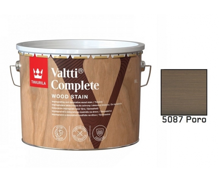 Tikkurila Valtti Complete 2,7L lakierobejca matowa, kolor 5087