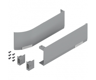 BLUM 23.8000 Zestaw zaślepek AVENTOS HF/HS/HL top (włącznie z włącznik do nawiercania, kompl.), gładki, prawy+lewy, do SERVO-DR