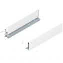 Bok LEGRABOX pure, wys. K (128.5 mm), dł. 600 mm, lewy/prawy, jedwabiście biały mat