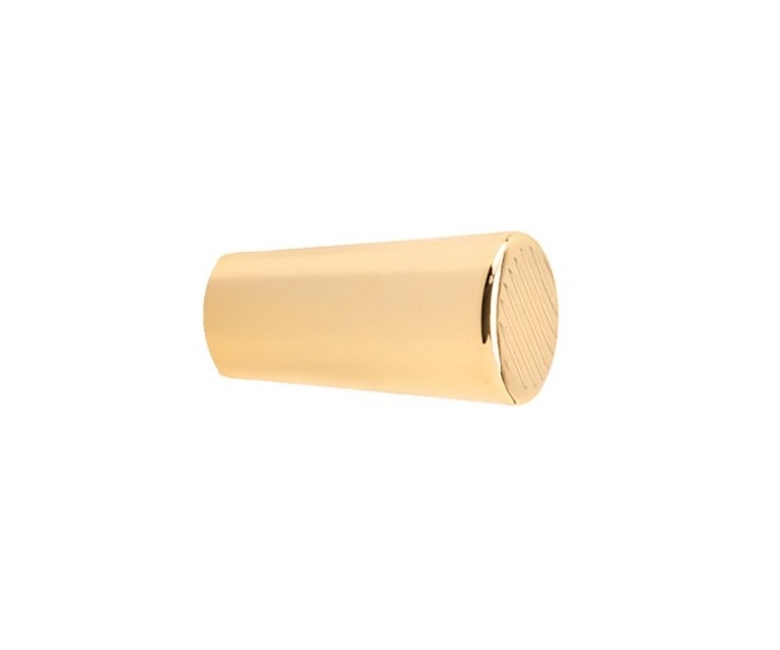 Gałka meblowa AQUA, 12xH30mm, mosiądz połysk