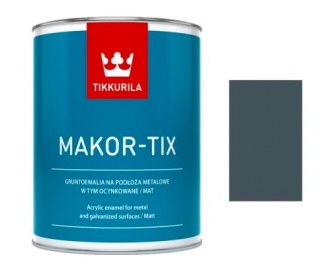 Tikkurila Makortix farba do dachu ocynk 10L grafit
