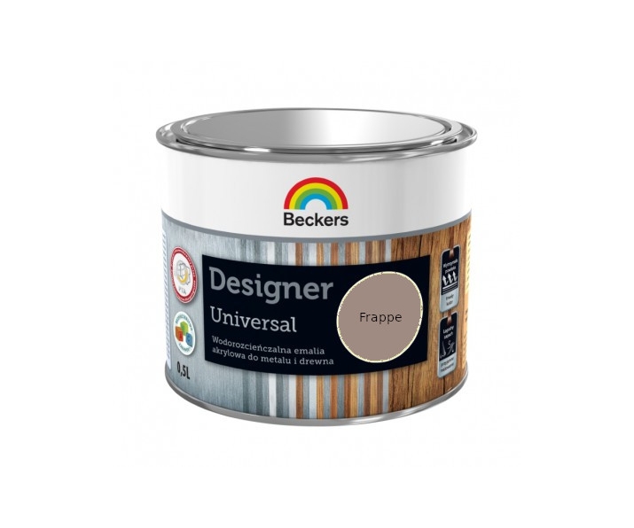 Beckers Designer Universal Emalia do drewna i metalu FRAPPE 0,5L