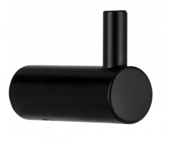 Wieszak meblowy 2453, czarny mat, SIRO