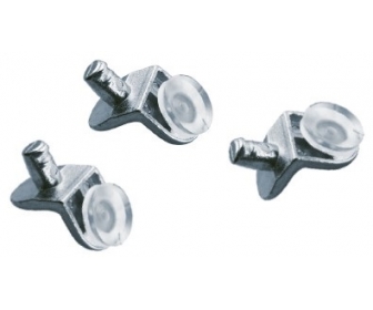 Podpórka półki sekura kątowa, średnica 11mm, długość 21mm, opak. 100szt