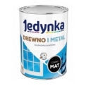 Farba Jedynka do drewna i metalu Czarny Mat 0,36L