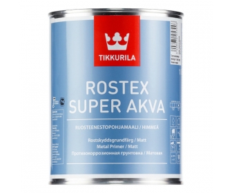 TIKKURILA ROSTEX SUPER AKVA grunt do metalu 1L