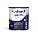 Dekoral MULTIMETAL antykorozyjna farba do metalu antracyt 0,65L