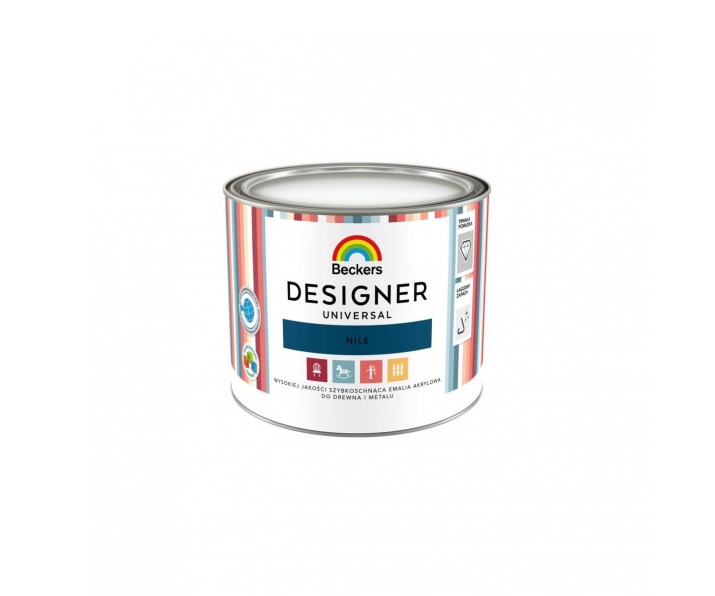 Beckers Designer 0,5L Farba Emalia Drewno Metal Nile
