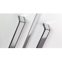 Uchwyt TWIX l-256 czarny połysk + chrom