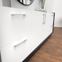 Uchwyt LINEA Lo 320mm czarny mat