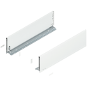 Bok LEGRABOX pure, wys. C (177,0 mm), dł. 600 mm, lewy/prawy, jedwabiście biały mat