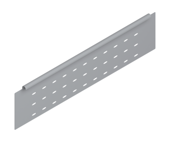 BLUM Z36H517SE01 METABOX BOXSIDE, wys. D, dł. 550 mm, symetryczny, R9006 szara