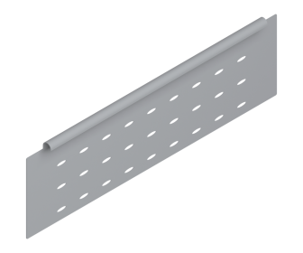 BLUM Z36H417SE01 METABOX BOXSIDE, wys. D, dł. 450 mm, symetryczny, R9006 szara