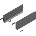Bok MERIVOBOX, wysokość K (129 mm), dł. 400 mm, lewy/prawy+antracyt     mat*P/U: 1/5
