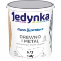 Jedynka Deco&Protect Drewno i Metal Mat Czerwony 0,7L