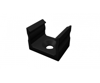 Uchwyt do profilu LED LUMINES A czarny