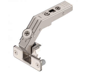 Zawias do drzwi składanych CLIP TOP 60°, wciskany, niklowany, BLUM 79T8530