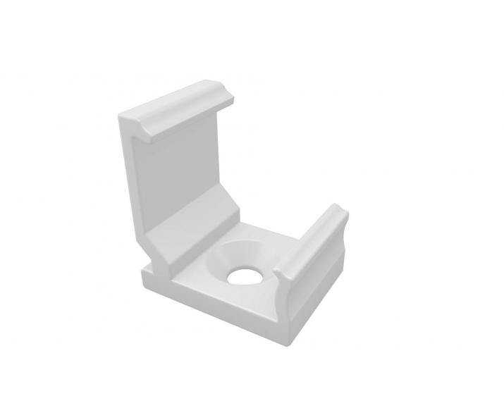 Uchwyt do profilu LED LUMINES C/H biały