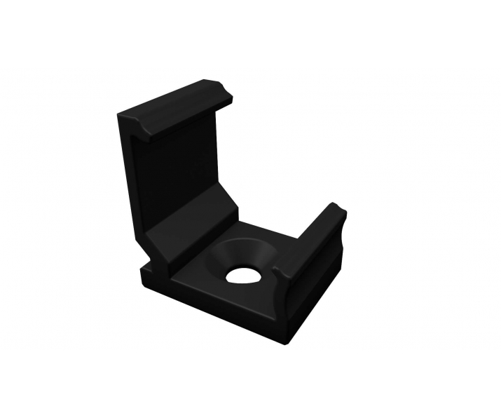 Uchwyt do profilu LED LUMINES C/H czarny