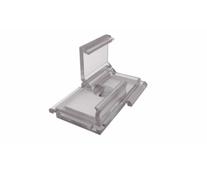 Uchwyt kątowy do profilu LUMINES C transparentny