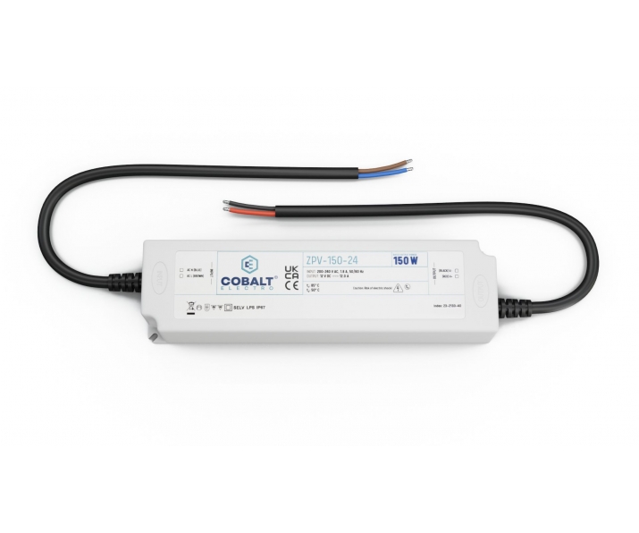Zasilacz impulsowy CobaltElectro ZPV 24V 150W IP67